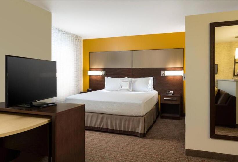 带大床的标准工作室, Residence Inn By Marriott Denver Central Park