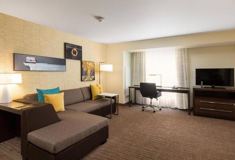 带大床的套房, Residence Inn By Marriott Denver Central Park