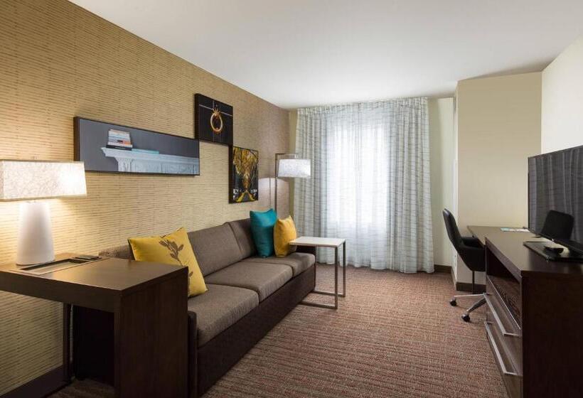 带大床的套房, Residence Inn By Marriott Denver Central Park