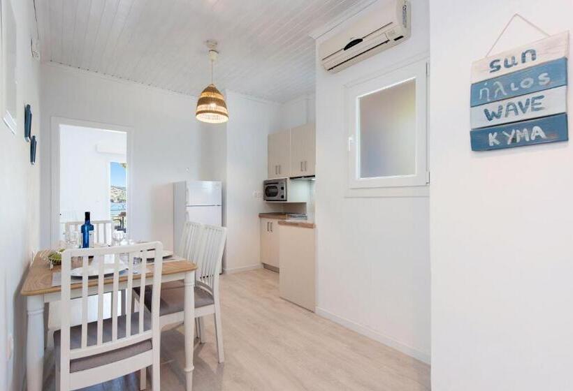 Апартаменты 1 Спальня Вид на Море, Marika Apartments