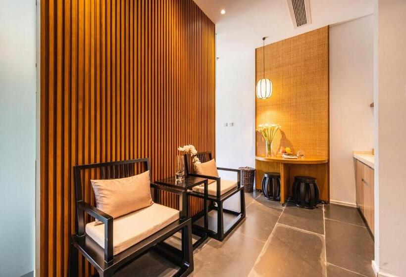 חדר דלוקס, Jiuhua Mountain Demaotang