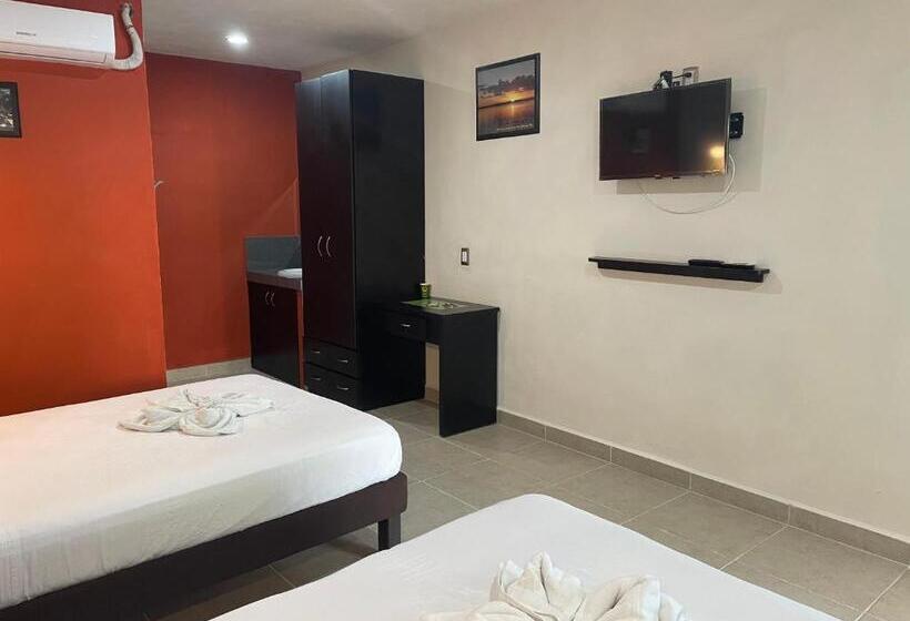 Номер Стандарт 2 Двуспальные Кровати, Luna Turquesa Hotel Apartments   Free Bikes