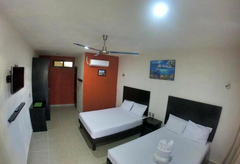 Номер Стандарт 2 Двуспальные Кровати, Luna Turquesa Hotel Apartments   Free Bikes