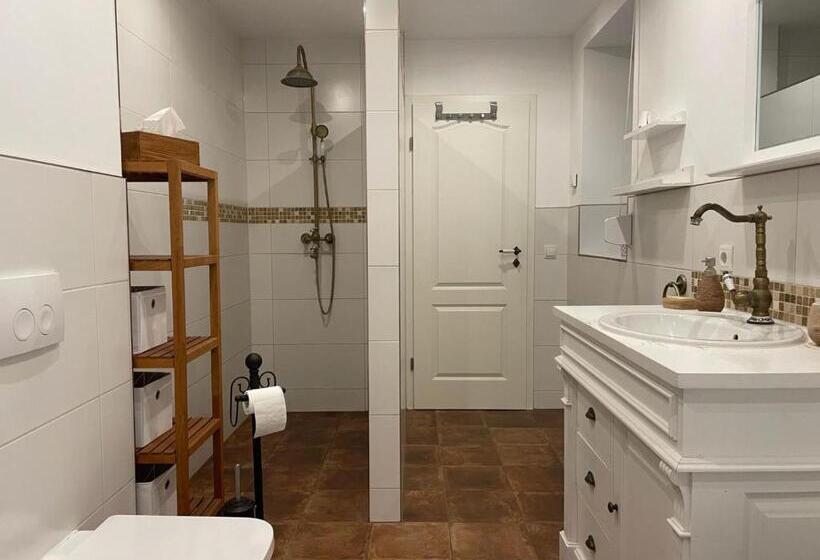 带共用浴室的标准房间, Pension An Der Koppel In 06796 Brehna