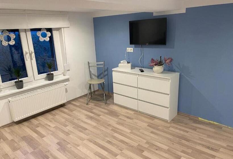 带共用浴室的标准房间, Pension An Der Koppel In 06796 Brehna