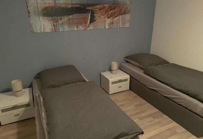 带共用浴室的标准房间, Pension An Der Koppel In 06796 Brehna