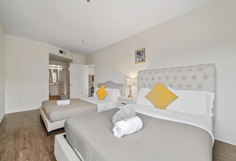 带2个卧室的公寓, Heart Of Santa Monica , Orange Pearl Condo