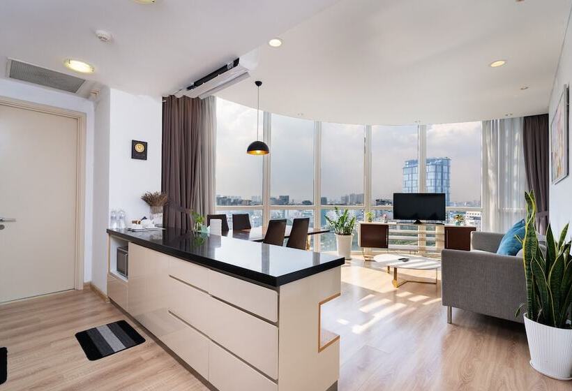 آپارتمان 2 خوابه, Tracy Ben Thanh Tower