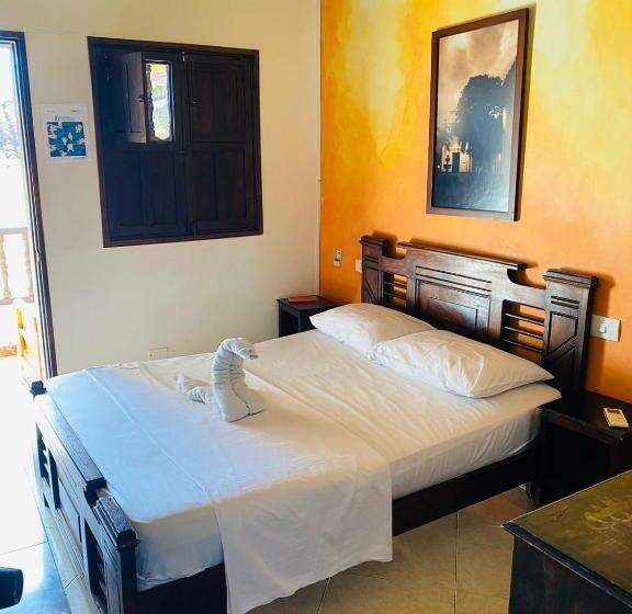 غرفة ديلوكس مزودة بشرفة, Casa Morales