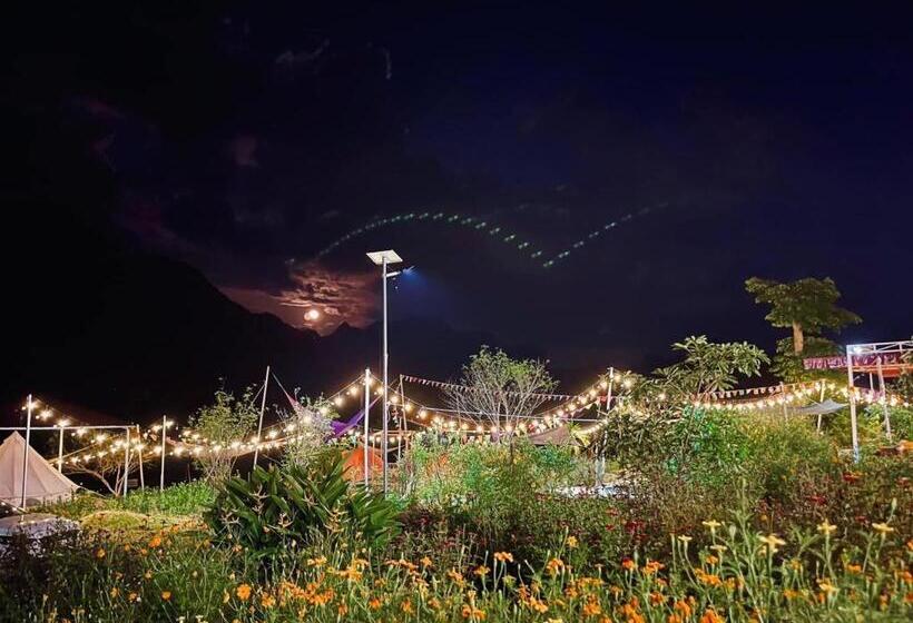 اتاق استاندارد با چشمانداز باغ, Wind Hill Homestay Hà Giang