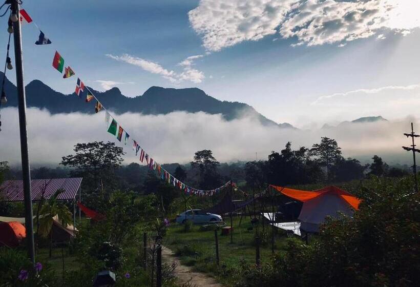 اتاق استاندارد با چشم‌انداز باغ, Wind Hill Homestay Hà Giang