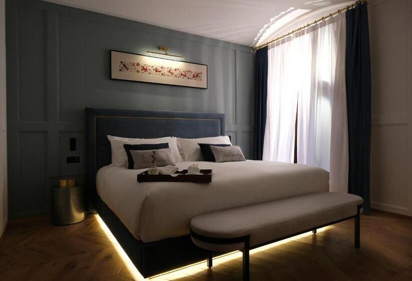 غرفة ديلوكس مزودة بشرفة, Eunice Hotel Gastronómico