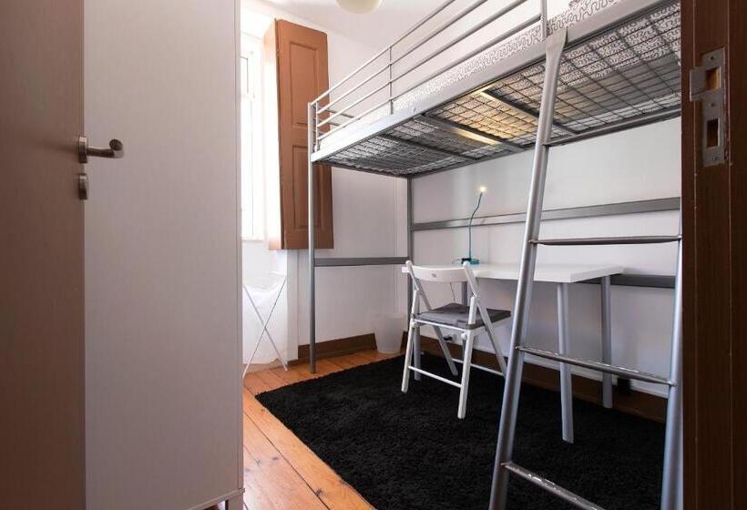 اتاق استاندارد یک تخته با سرویس بهداشتی مشترک, Taipas Guest House