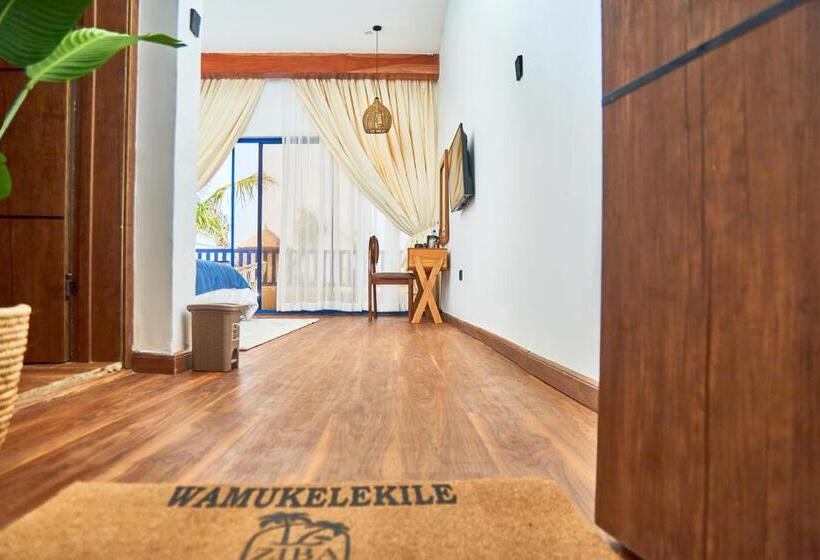 اتاق استاندارد با چشمانداز استخر, Ziba Beach Resort Lagos, Nigeria