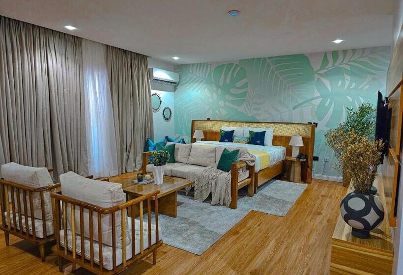 اتاق خانوادگی با چشمانداز دریا, Ziba Beach Resort Lagos, Nigeria