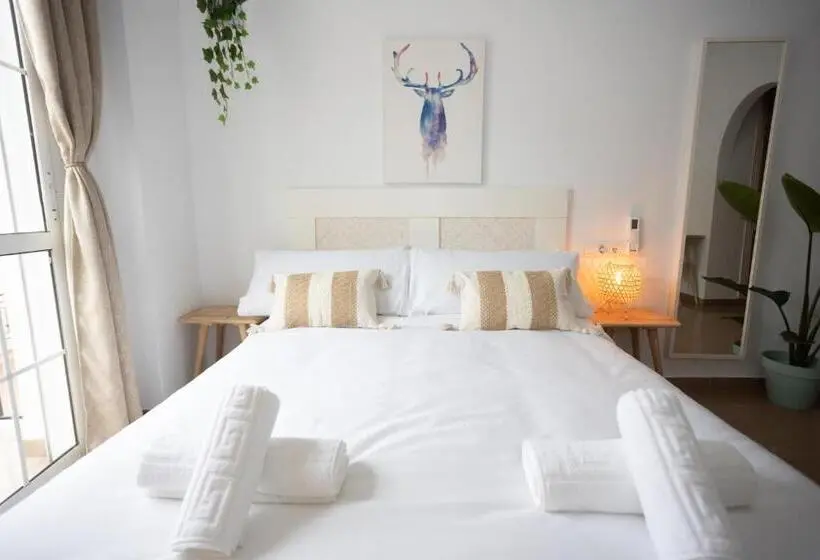 اتاق استاندارد با بالکن, Naim Guest House Nerja