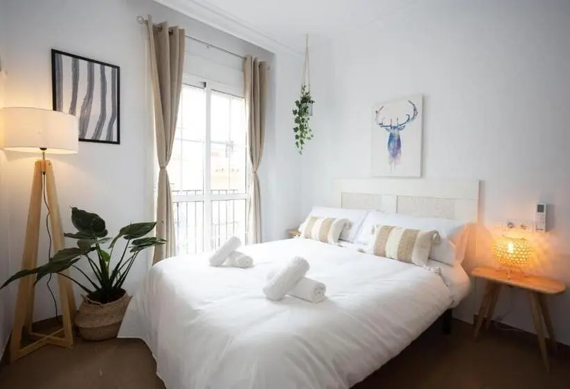 اتاق استاندارد با بالکن, Naim Guest House Nerja