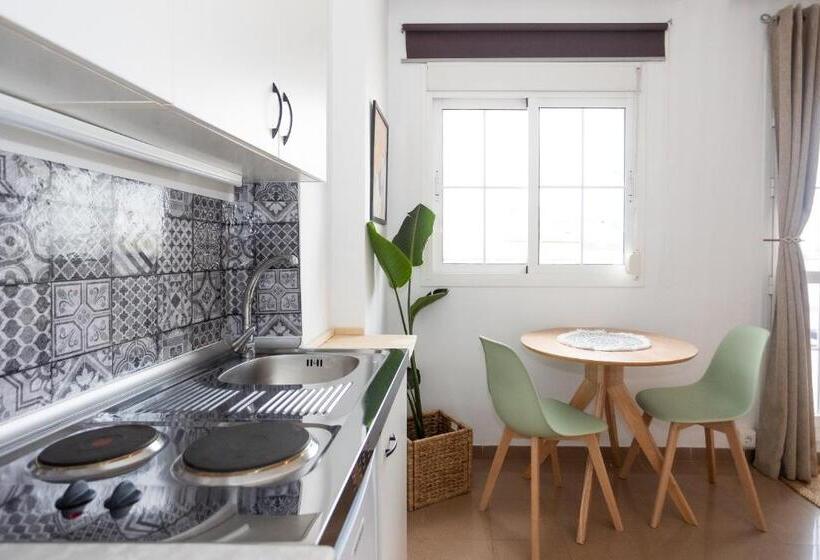 Апартаменты 1 Спальня Вид на Море, Naim Guest House Nerja