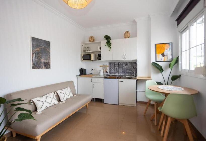 Апартаменты 1 Спальня Вид на Море, Naim Guest House Nerja