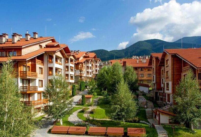 דירת חדר עם טרסה, Family Luxury Private Apartment For 4 Max 6 People In 4 Star Spa Resort St Ivan Rilski, Bansko