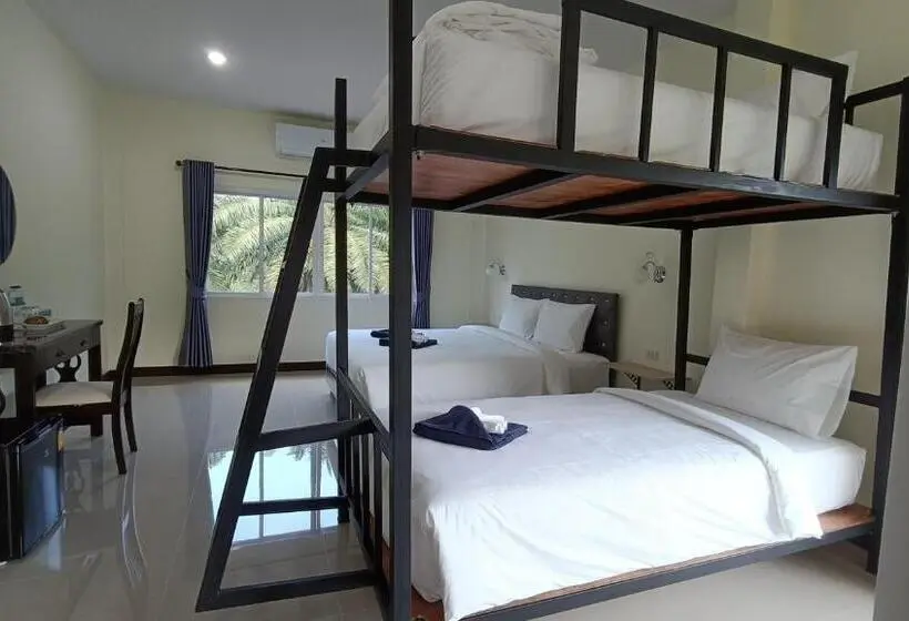 マウンテンビューファミリールーム, Khao Sok Green Garden Resort