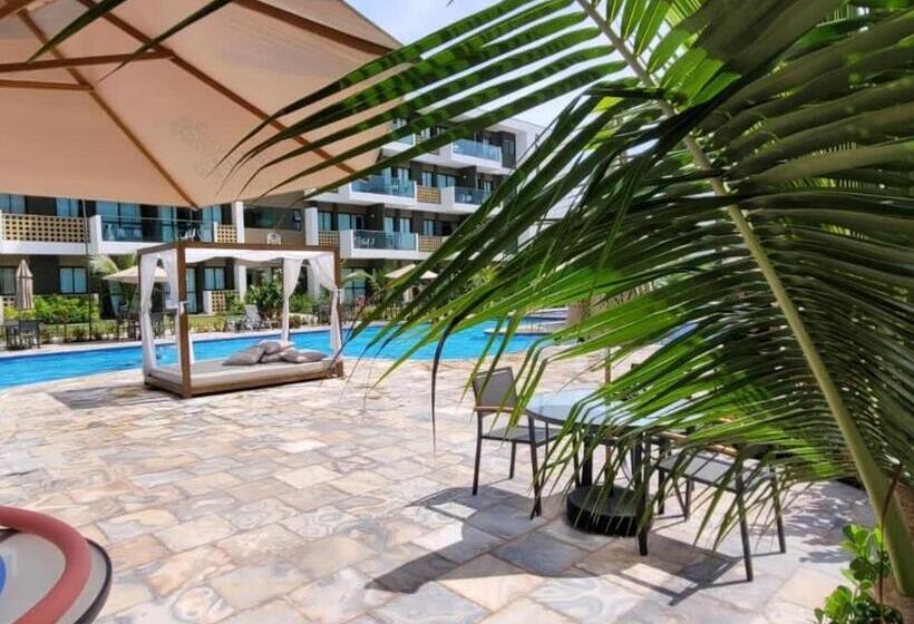 침실 2개 아파트, Flat Mana Beach Muro Alto