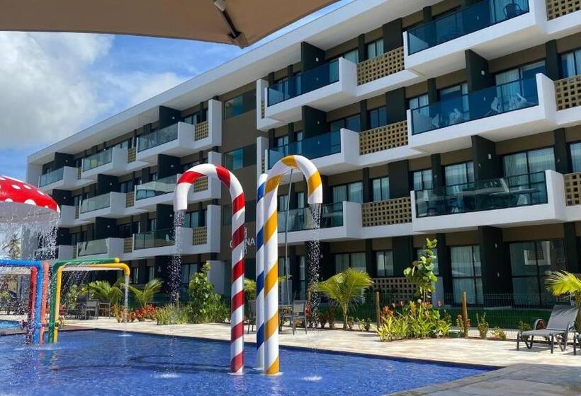 带2个卧室的公寓, Flat Mana Beach Muro Alto