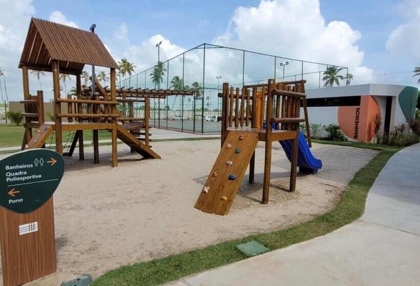 침실 2개 아파트, Flat Mana Beach Muro Alto