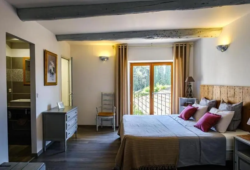 Standard-huone Puutarhanäkymä, Mas D Alaure B&b