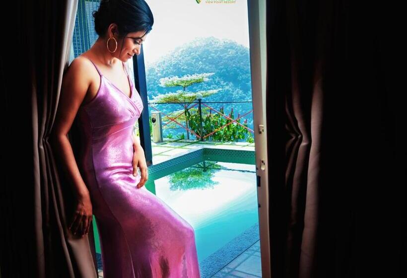 וילה עם חדר שינה אחד ובריכת שחיה, Vayalada View Point Resort