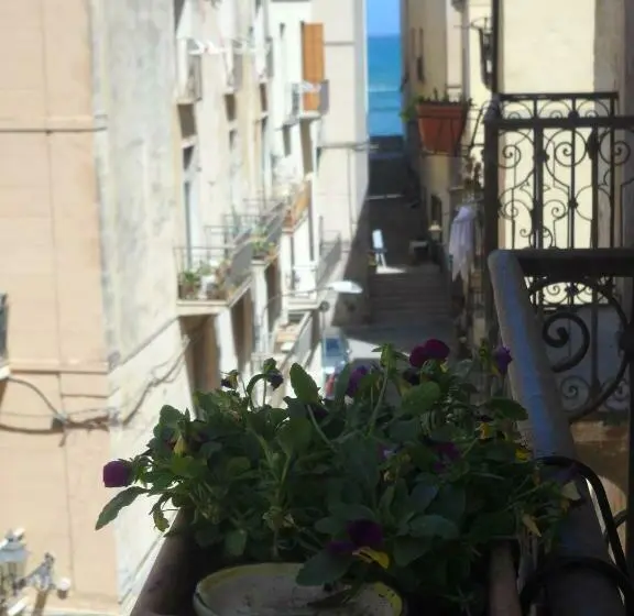 اتاق استاندارد یک تخته با سرویس بهداشتی مشترک, B&b Il Vecchio Messina