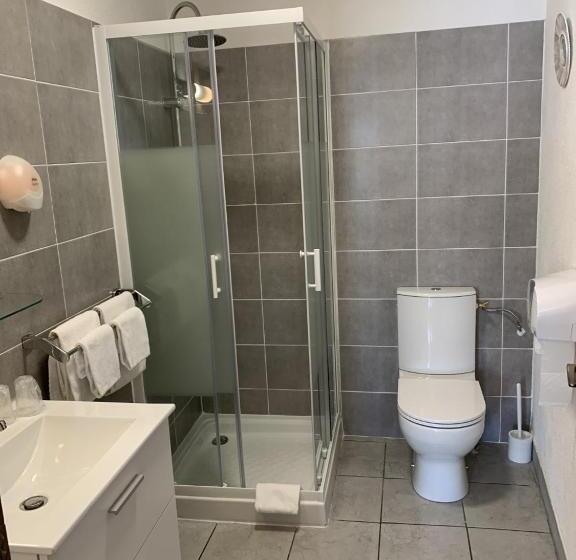 חדר סטנדרט נוף לגינה, Hôtel Le P'tit Monde