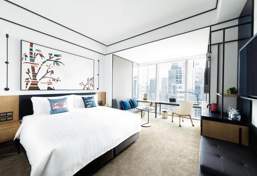 اتاق استاندارد با تخت بزرگ, Jen Beijing By Shangri La