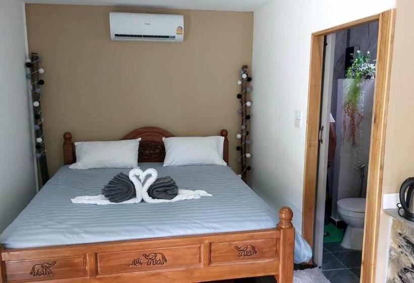 חדר סטנדרט עם מיטת קינג, Cykali Garden Bungalows