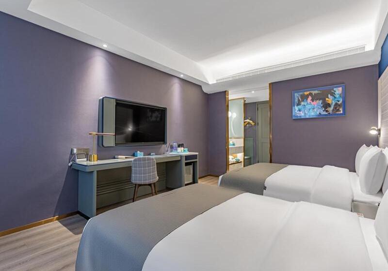 חדר דלוקס, Lanou Hotel Weinan Chengcheng East Yucai Road