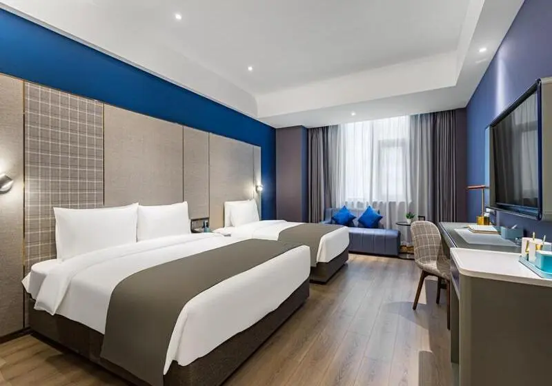 デラックスルーム, Lanou Hotel Weinan Chengcheng East Yucai Road