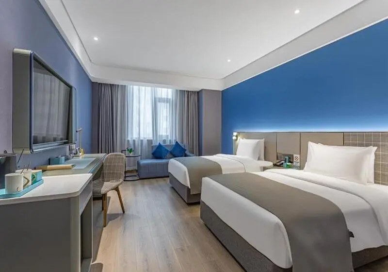 デラックスルーム, Lanou Hotel Weinan Chengcheng East Yucai Road