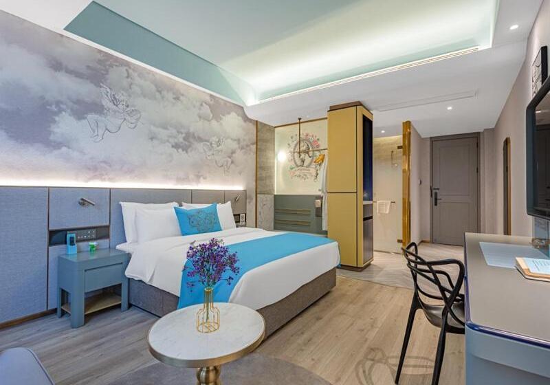 חדר נושא סטנדרט, Lanou Hotel Weinan Chengcheng East Yucai Road