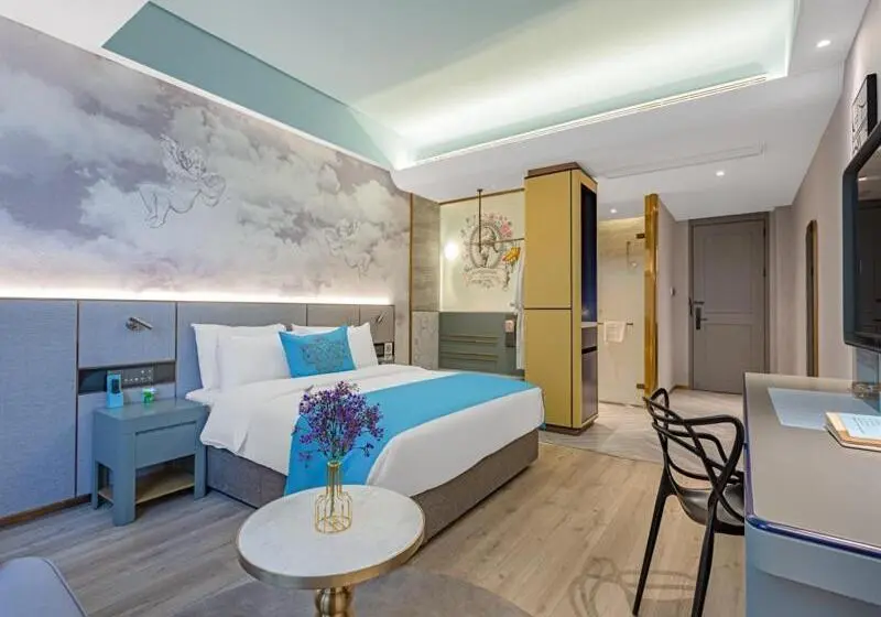 テーマパークスタンダードルーム, Lanou Hotel Weinan Chengcheng East Yucai Road