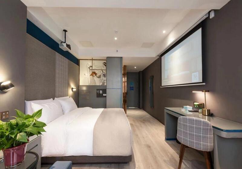 חדר דלוקס, Lanou Hotel Weinan Chengcheng East Yucai Road