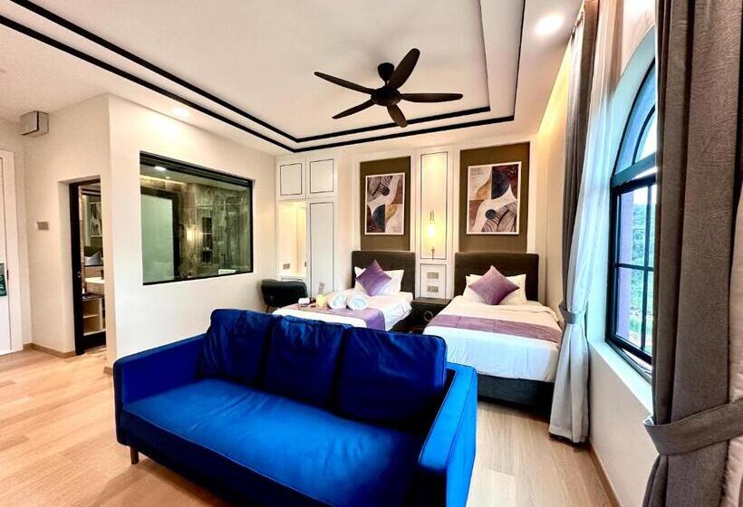 غرفة ديلوكس, Cameron Lavender Mansion By Play