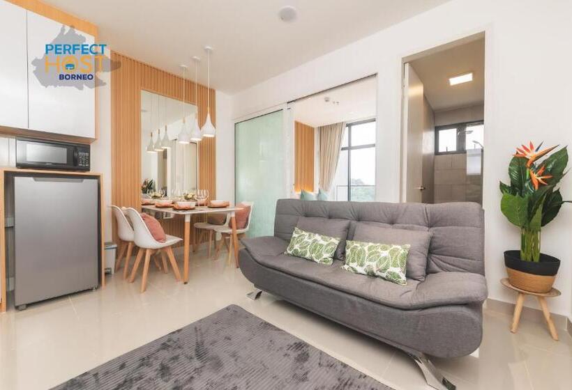 Номер Deluxe Вид на Город, The Shore Kk By Perfect Host Borneo