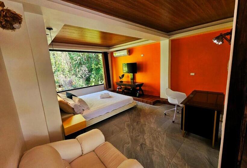 اتاق استاندارد با تخت بزرگ, Las Luciernagas Hotel Boutique