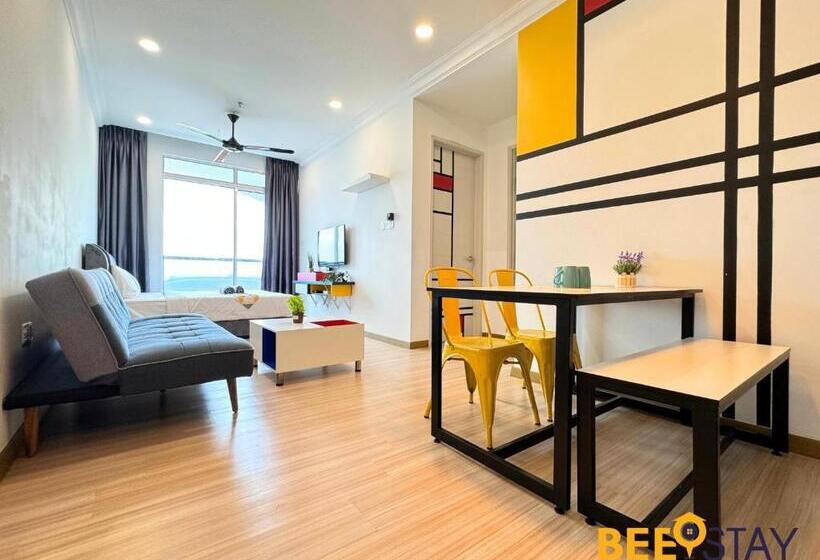 Appartement met 2 Slaapkamers, The Wave Suites Melaka By Beestay