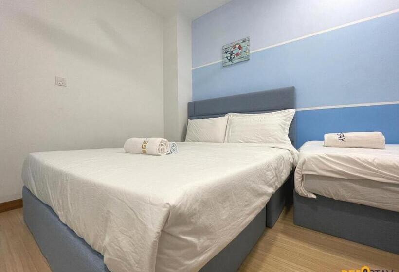 Deluxe Appartement met 1 Slaapkamer, The Wave Suites Melaka By Beestay