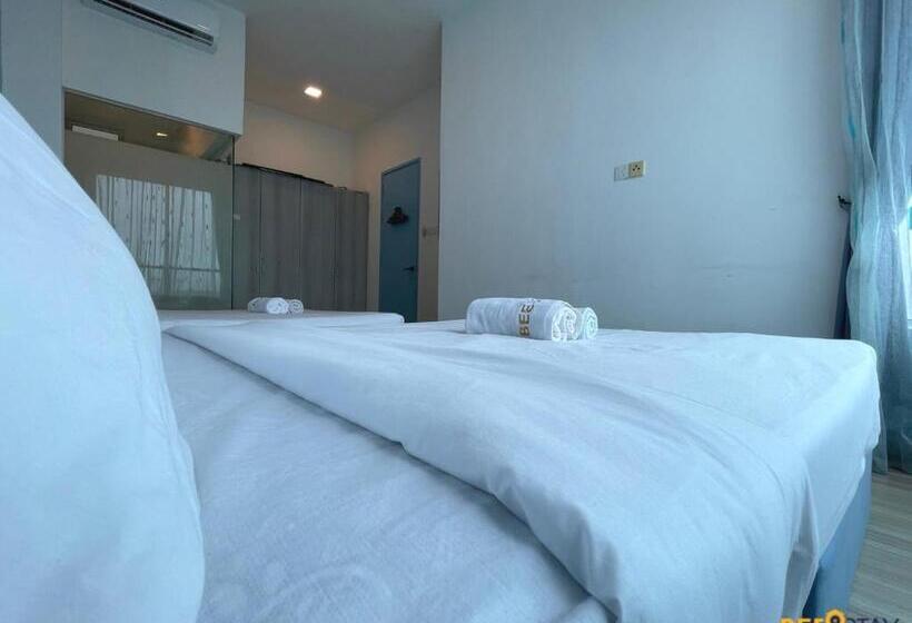 Deluxe Appartement met 1 Slaapkamer, The Wave Suites Melaka By Beestay