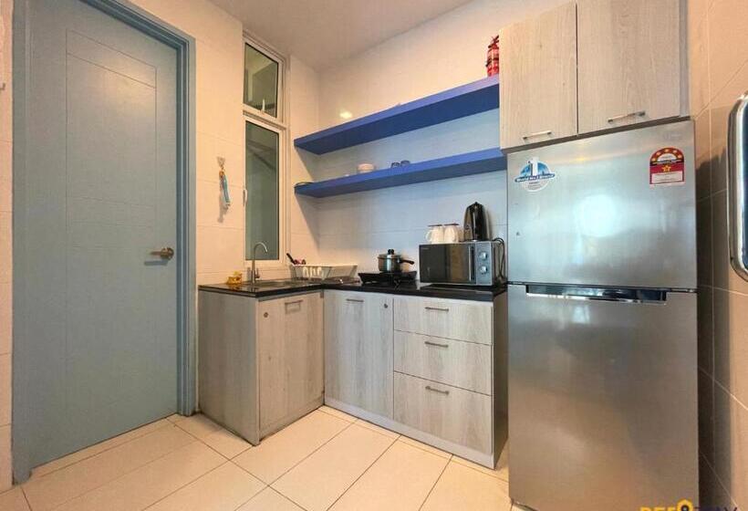 Deluxe Appartement met 1 Slaapkamer, The Wave Suites Melaka By Beestay