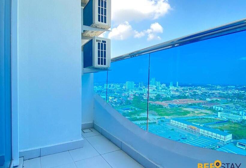 Appartement met 1 Slaapkamer en Balkon, The Wave Suites Melaka By Beestay