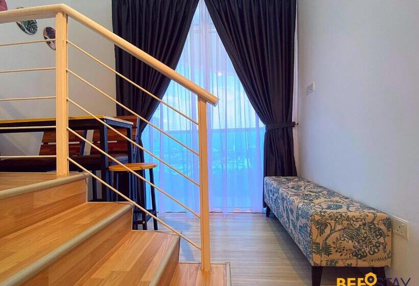 Appartement met 1 Slaapkamer en Balkon, The Wave Suites Melaka By Beestay