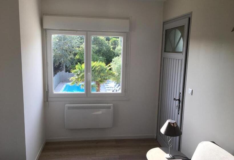 침실 1개 풀장 전망 아파트, Les Suites De L Alvertonne